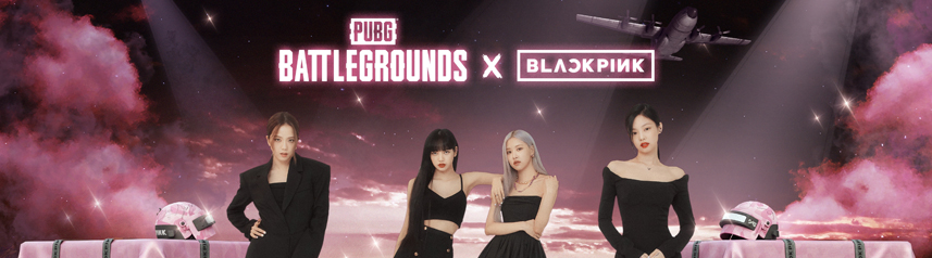 pubg battlegrounds blackpink collab banner