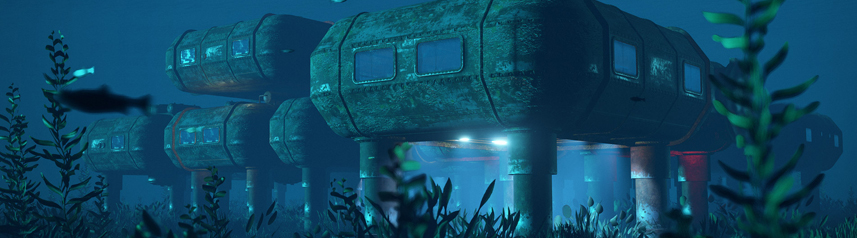 rust going deep underwater lab banner