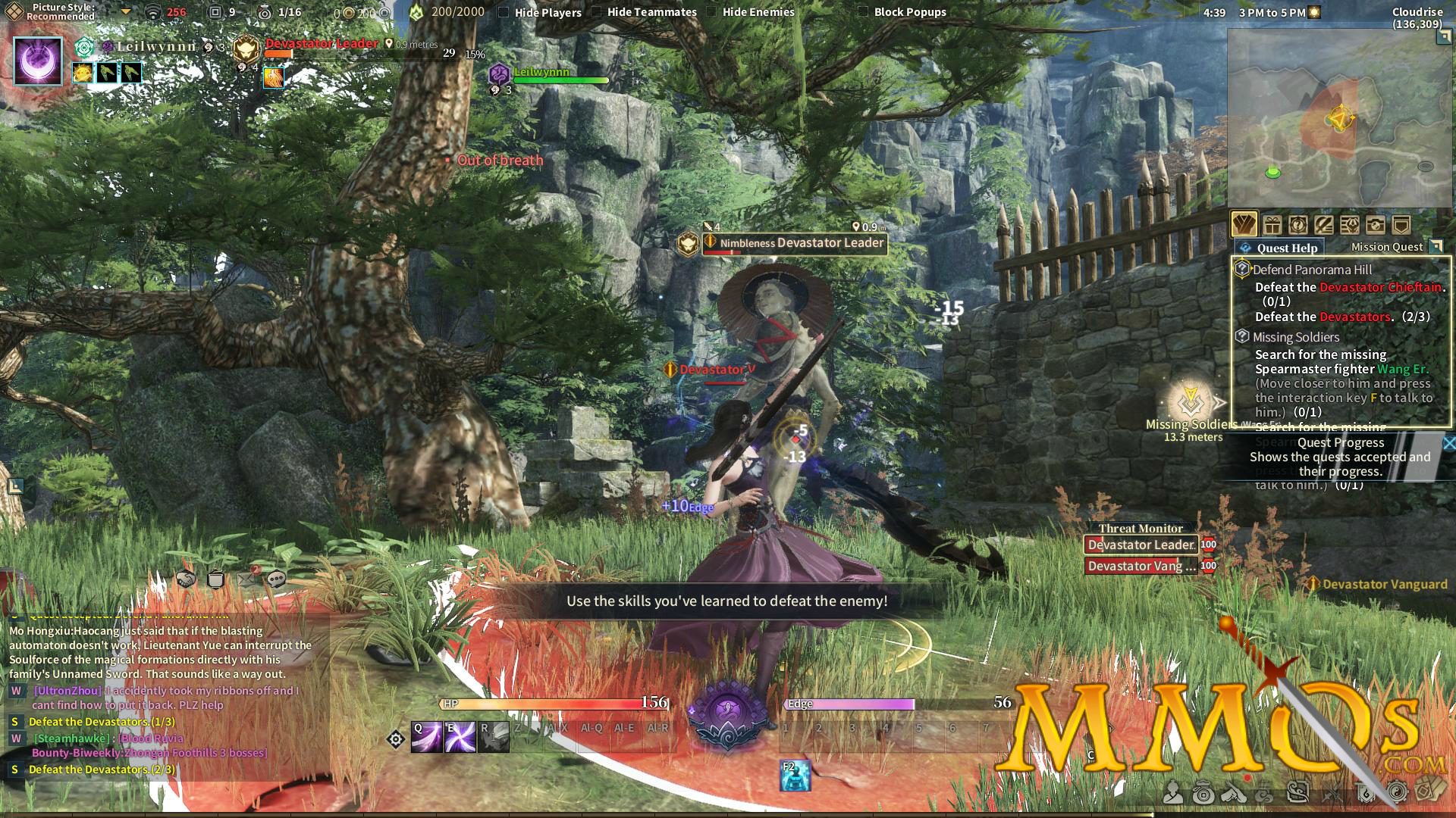 swords of legends online chinese fantasy mmorpg screenshot