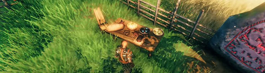 valheim hearth & home food table banner