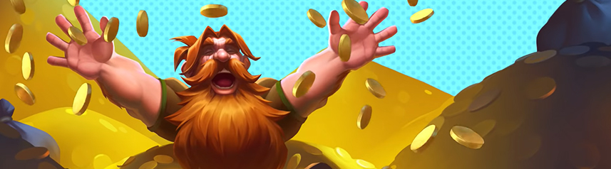 hearthstone dwarf mercenary gold coins banner