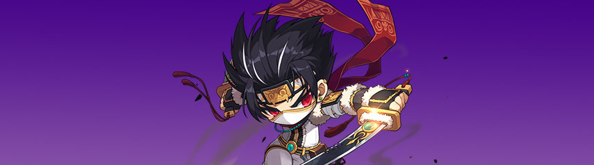 maplestory m dual blade class key art banner