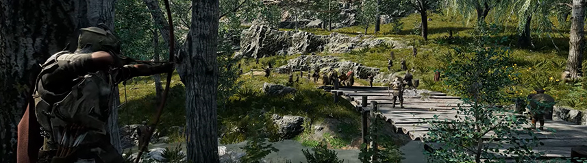 mortal online 2 archer wooden bridge banner