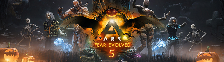 ark survival evolved fear evolved year 5 banner