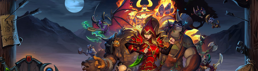 hearthstone mercenaries key art banner