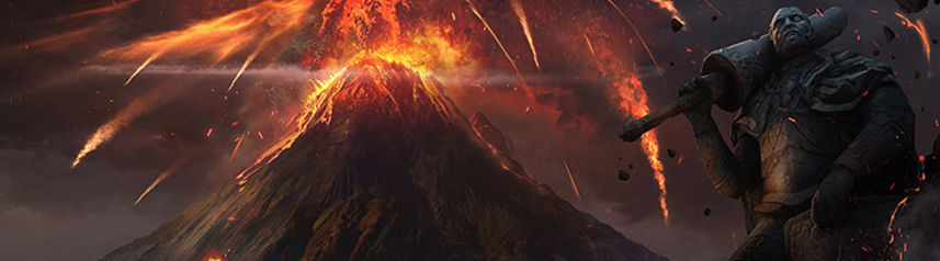 lost ark volcano eruption banner