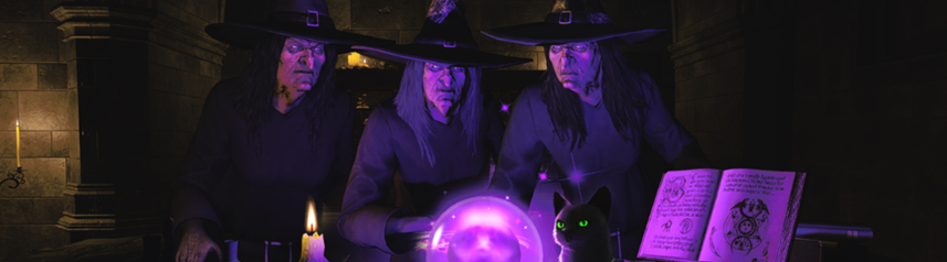 star trek online halloween three witches banner