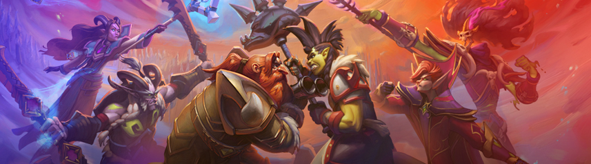 hearthstone fractured in alterac valley key art banner