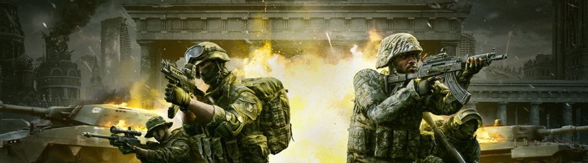 world war 3 soldiers key art banner