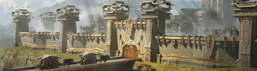 ashes of creation castle caravan banner