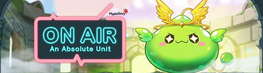 maplestory on air absolute unit guardian angel slime banner