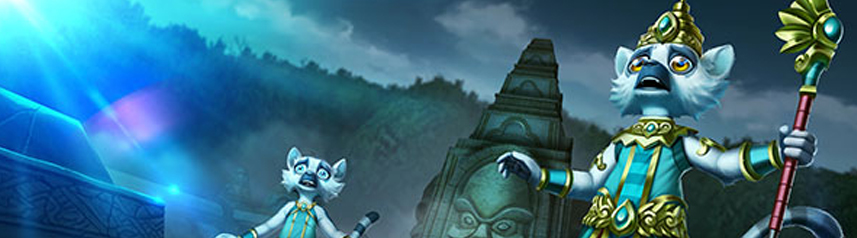 wizard101 lumeria lemurs banner