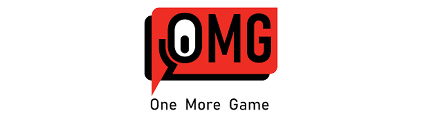 one more game development studio logo white bg banner