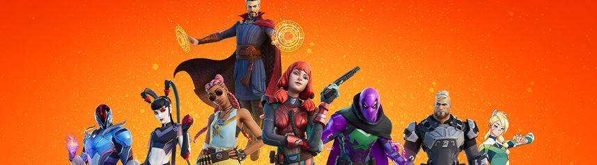 fortnite battle royale shooter dr strange cover art banner