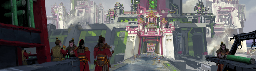 guild wars 2 cantha city concept art banner