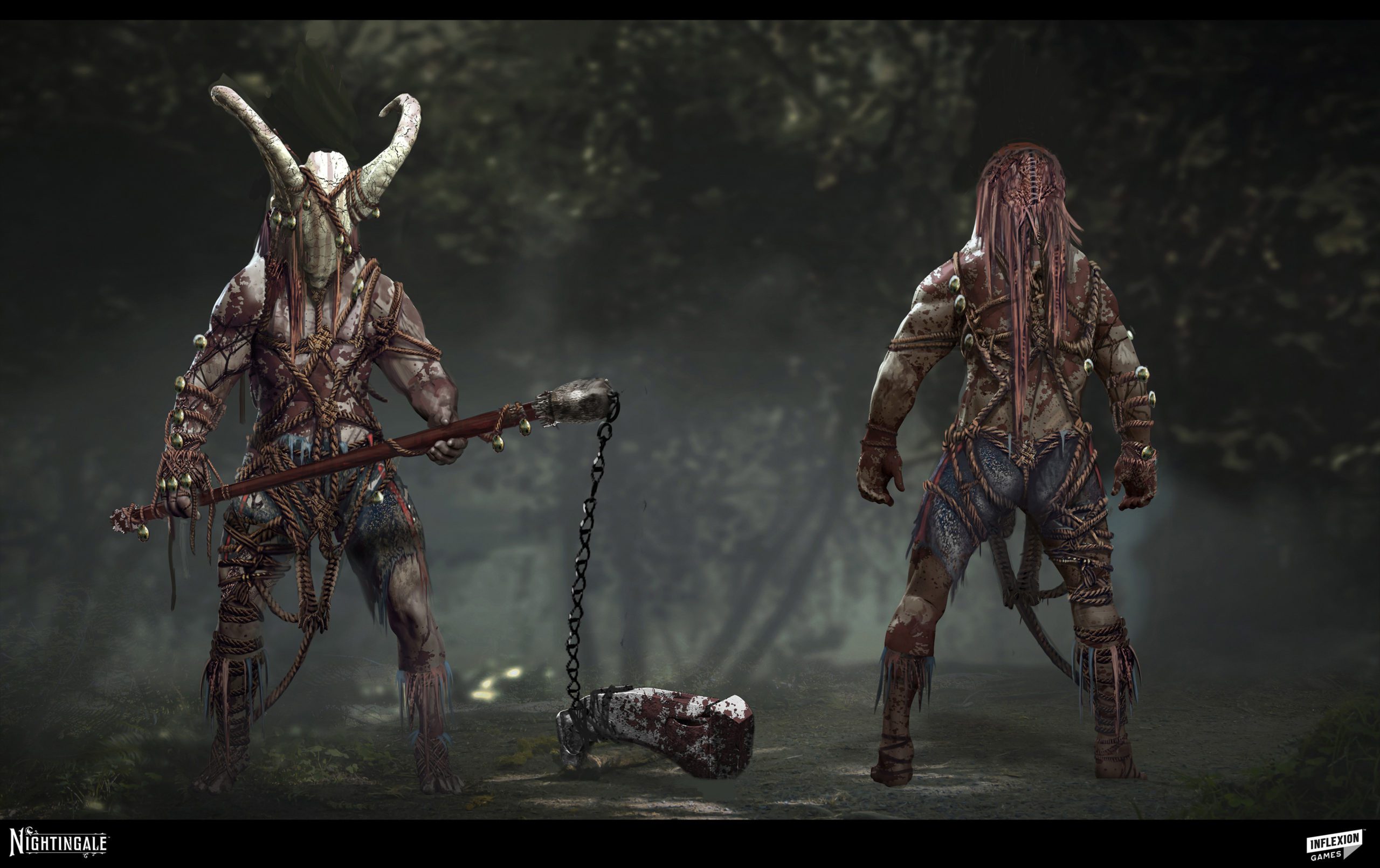 nightingale multiplayer survival sandbox the bound concept art