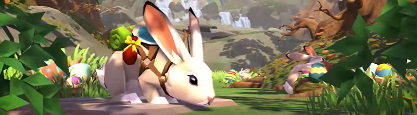 albion online pvp mmorpg spring cottontail mount banner