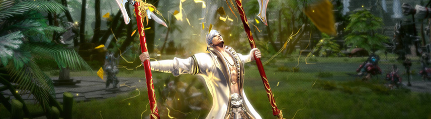 blade and soul martial arts mmorpg warden class banner
