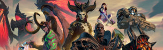 blizzard entertainment game characters banner