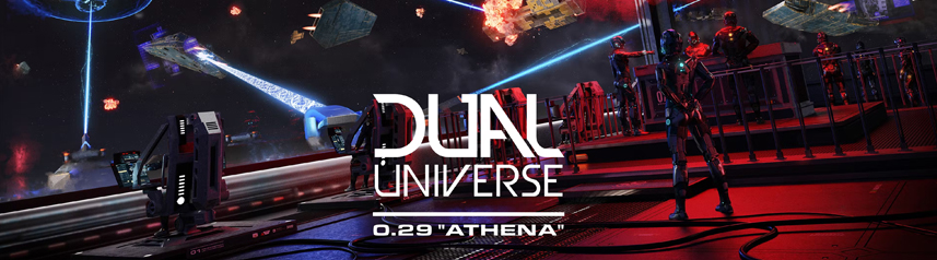 dual universe sci-fi mmorpg athena update social hub banner