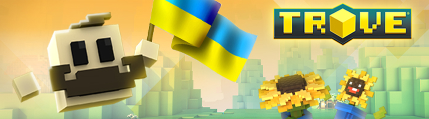 trove voxel sandbox mmorpg ukraine steadfast friends sunflower bundle banner