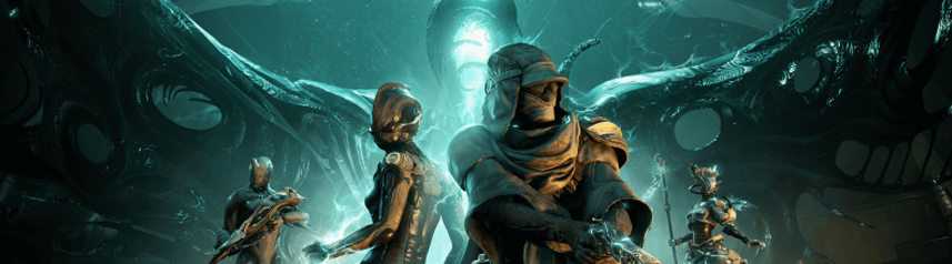 warframe sci-fi mmo angels of zariman site banner