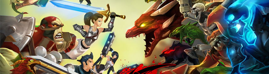 adventurequest 3d fantasy mmorpg heroes and monsters banner