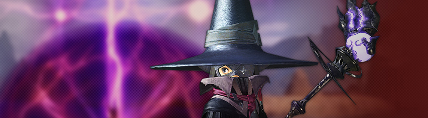 final fantasy xiv mmorpg black mage job art