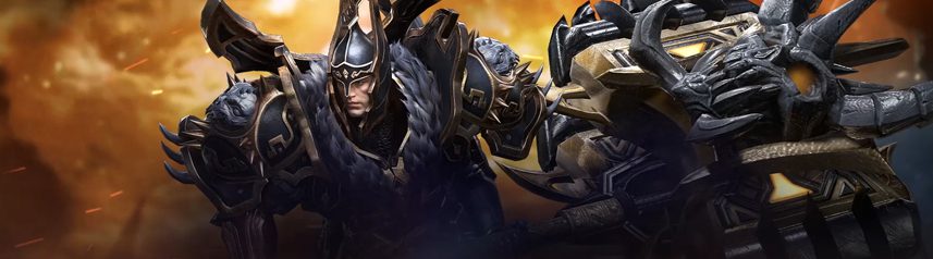 lost ark fantasy mmorpg destined for destruction destroyer art banner