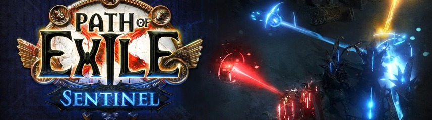 path of exile arpg patch 3.18 sentinel key art banner