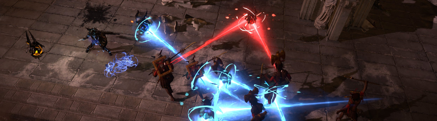 path of exile mmo arpg sentinel mobs banner