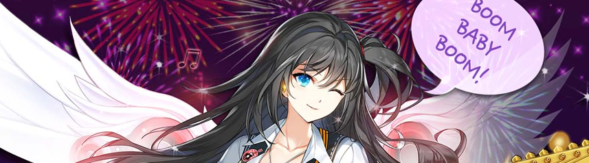 closers anime action mmo yuri boom baby boom fireworks festival