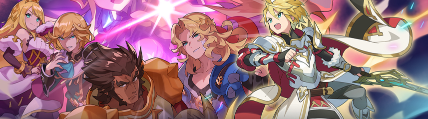 dragalia lost mobile co-op rpg key art