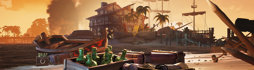 sea of thieves pirate mmo new golden sands outpost