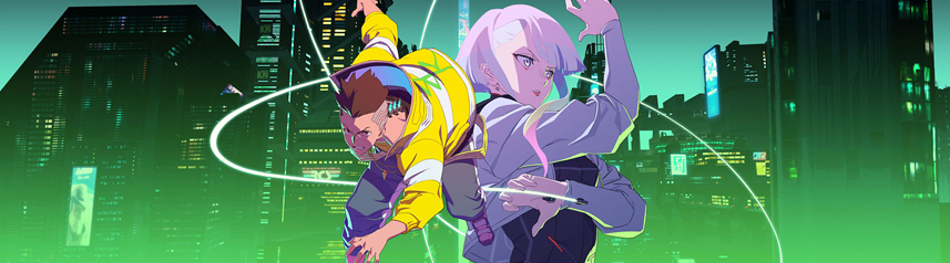 cyberpunk edge runners anime series key art