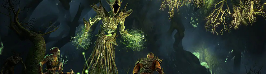 elder scrolls online fantasy mmorpg earthen root enclave preview art