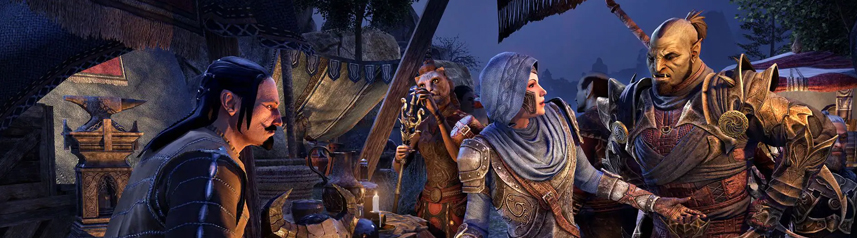 elder scrolls online fantasy mmorpg zeal of zenithar key art