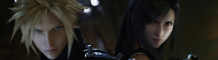 final fantasy vii cloud tifa cinematic still