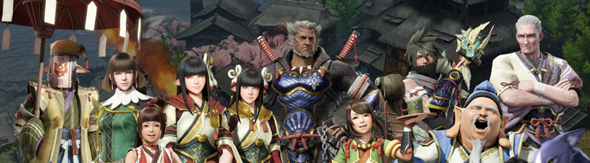 monster hunter rise sunbreak kamura village characters