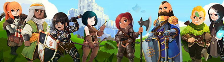 cinderstone online mmorpg characters key art