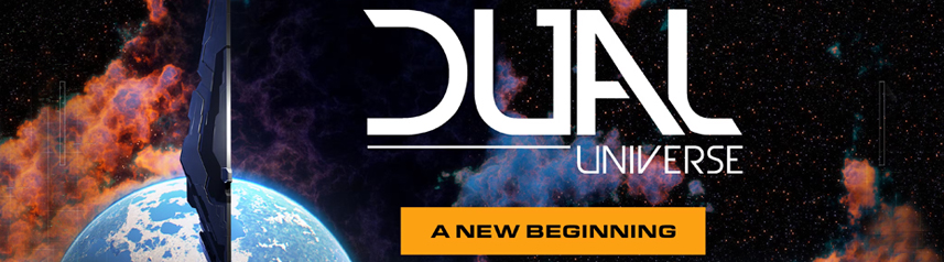 dual universe sci-fi sandbox mmorpg a new beginning key art