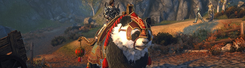 neverwinter d&d mmorpg rothe valley glorious panda mount