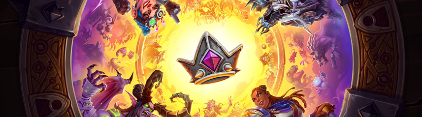 hearthstone online ccg battlegrounds season 2 key art