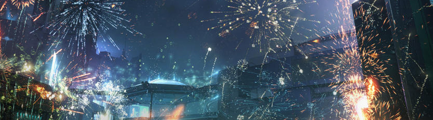 veille en ligne sci-fi mmorpg nouvel an 2022 feu d'artifice