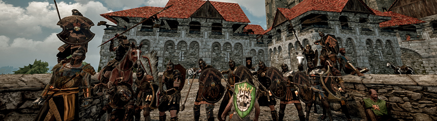 gloria victis medieval mmorpg guild castle