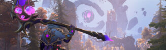 wayfinders multiplayer arpg giant purple scythe