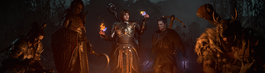 diablo 4 classes campfire key art