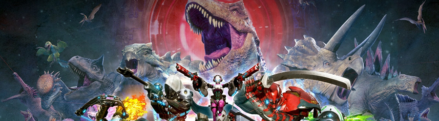 exoprimal co-op dino shooter cover art