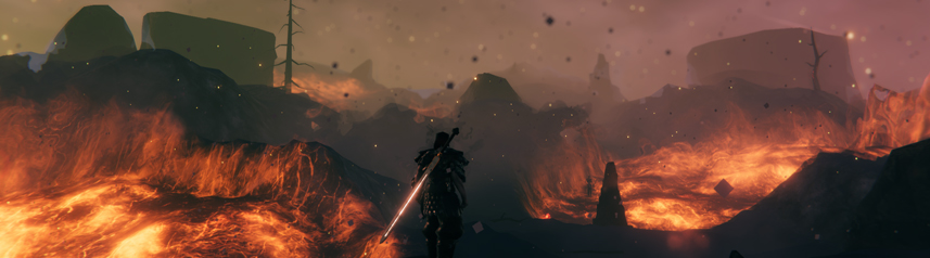 valheim multiplayer survival ashlands lava fields