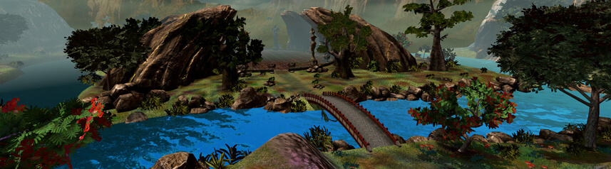 magic to master fantasy mmorpg river bridge